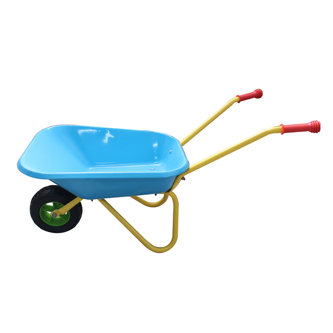 Qingtai QT1025 Powder Coated Kids garden trolley  Wheelbarrow