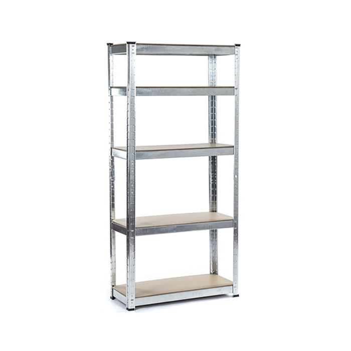 Qingtai QT6128 Galvanized Boltless Warehouse Shelf With 5 Layers